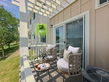 One, two and three bedroom townhomes